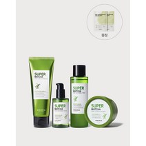 썸바이미 수퍼 말차 포어 케어 올케어 4종 SET(+마스크팩 2매), 말차 토너+말차세럼+말차마스크+말차폼+말차마스크팩2매