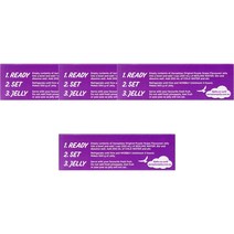 에어로플레인 젤리 퍼플 포도 85g Aeroplane Jelly Purple Grape, 4팩