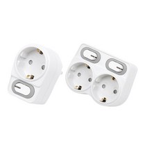 LED 국산 L자 1구+L자 2구 멀티탭 세트, L자1구+L자2구, 1세트