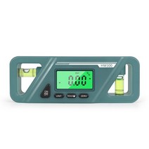 각도자 Measuring Inclinometer Digital Protractor Level Meter Magt 90 Degree Ruler, 02 green