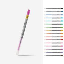 유니 스타일핏 리필심 낱개 1개 UMR-109-28 UMR-109-38 SXR-89-05 SXR-89-07 M5R-189, UMR-109-38 핑크(13) x 1개