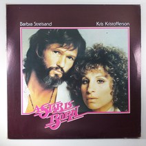(중고LP) A STAR IS BORN. BARBRA STREISAND. KRIS KRISTOFFERSON 1977년 라이센스 (자켓 음반 상태 AA)