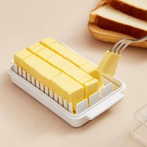 홈앤토이 버터 커팅기 트레이 자르기 슬라이서 보관용기, 1개