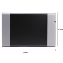525 인치 8T 광학 드라이브 인클로저 휴대용 상단 및 하단 커버 구조 USB30 35 SATA 미국 어댑터 HDD 케이스, CHINA+EU Plug