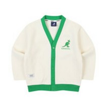 캉골키즈 [캉골키즈]저지 가디건 스타일 점퍼 PA 0010 OW