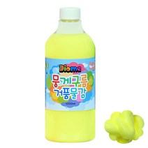 뭉게구름 거품물감 리필 1000ml 낱색 형광노랑 미술놀이 물감 물감놀이 유아미술 유아물감 kwk+3475, 상품선택