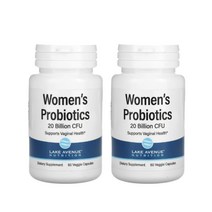 (1+1)레이크에비땡 애비뉴 여성 유산균 프로바이오틱스 200억 60캡슐 약들약 고약사 Lake Avenue Nutrition