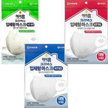 해피홈 크리넥스 입체형마스크 새부리마스크 대형 소형 KF94 KF80 3매입, KF80 대형 입체형마스크 3매입