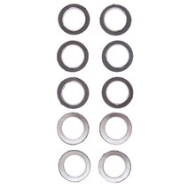 자동차 가스켓 10x 배기 머플러 소음기 파이프 개스킷 야마하 50 125 250cc 용