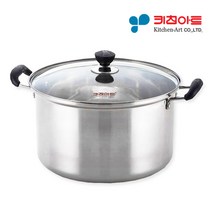 키친아트 빨래솥 34cm 빨래삶는냄비 삼숙이 삶는냄비, 본상품선택