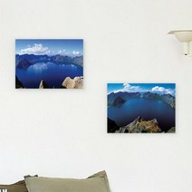 캔버스액자33.4x24.2_백두산천지시리즈