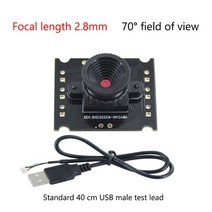 카메라모듈 프로 카메라 모듈 1M 픽셀 USB 무료 드라이버 CMOS 센서 42/70 도 비전 3.0mm/2.8mm 초점 거리, 02 번들 2