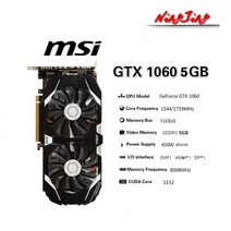 gigabyte msi asus 다채로운 zotac raphic 카드 gtx 1060 3gb 5gb 6gb 비디오 카드 gpu dvi hdmi dp amd 인텔 데스크탑 cpu 마, 씨엔, msi gtx 1060 5GB