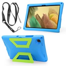 스냅케이스 갤럭시탭A7라이트 픽시 에바폼 케이스 SM-T220/T225, 블루