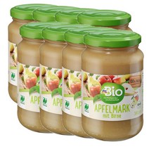 디엠바이오 dmBio apple jam with pear 독일 배를 넣은 사과잼 360g, 8팩