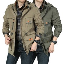 RHFG 후드집업 재킷 등산복 남성용 워터프루프 바람막이 외투 코트 빅사이즈 M~4XL 항공배송 4일도착, 카키
