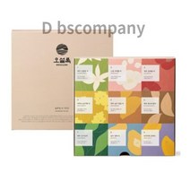 오설록 블루밍 티 선물 세트, 0   9가지 x 5p + 쇼핑백, 15set