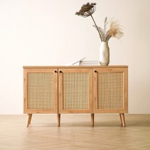 포레 라탄 다용도 수납 거실장 1200, 직접조립형DIY