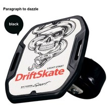 휴대용 스케이트 보드가방 프리 라인 롤러로드 드리프트 보드 스케이트 미끄럼 방지 스케이트 보드 스포츠 용 스케이트 보드 휴대용 드리프트 보드, 검은색