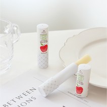 [드레싱테이블] 청송사과 천연립밤 3.5g 유기농원료 촉촉한 지속력좋은 선물로 좋은 입술보호제 립밤