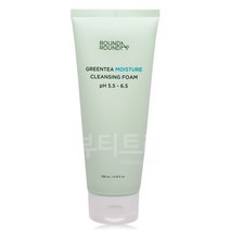 라운드어라운드 그린티 약산성 클렌징폼 클렌징 폼, 200ml, 1개