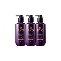 려 자양윤모 탈모전문케어 샴푸 중건성 400ml 3개
