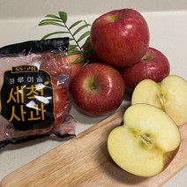 껍질채 먹는 세척사과 경북 부사 고당도 꿀사과, (가정용 못난이)중대과 13-15과