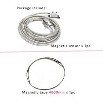 고정밀 자기 센서 테이프 스트립 자석 인코더 케이블 포함, CHINA, 1um sensor-4000mm