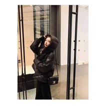 메이커 직납 한국판 강포의 추동 여성 패딩 레드넷 스몰 키 2023 쇼트 베이커트69212