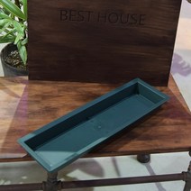 오아시스 플라스틱 수반 -직사각(쌍장) 50x15cm, 쿠팡 본상품선택