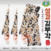 노인과바다 성경김부각70gx3봉 부각 김스낵