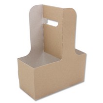 무지 컵캐리어 100개 테이크아웃컵캐리어 커피캐리어, 없음