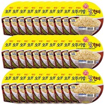 맛있는 오뚜기밥 찰현미 210g x 30개 즉석밥 햇반 2179603