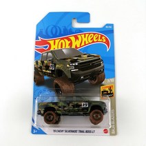 핫휠 자동차 미니카 다이캐스트2020-151 Hot Wheels car 1/64 19 쉐비 실버라도 트레일 보스 LT 컬렉션 메, 04 2021-80 SILVERADO