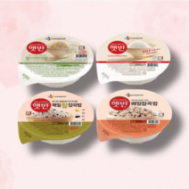 CJ햇반 한끼식사 잡곡 현비 찰잡곡 36개, 햇반 210G X 36