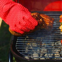 그릴 직화구이용 고온내열 요리장갑 절연장갑 불꽃열