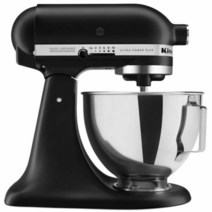 키친에이드 Ultra Power Plus 4.5qt Tilt-Head Stand 믹서 - Matte Black KSM96