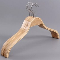 둥근고리 심플옷걸이 스킨 원목옷걸이 셔츠옷걸이 옷가게 가정용 옷걸이, 1개, 남성용 가로 42cm