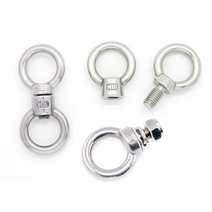 SUS 아이볼트 너트 스텐 차량용 서스 고리볼트 고리링 1/2 inch 3/8 inch 5/8 inch, 아이볼트(스텐), M6, 1개