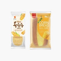 삼립 잘익은 옥수수 이야기 110g x 4봉 옥수수 크림빵 100g x 4봉