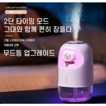 일상만사 큐티 곰돌이가습기 미니가습기 사무실가습기 탁상용가습기 USB가습기추천 선물 가습기판촉물 가습기납품