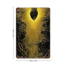 스노우보드왁싱 스키왁싱용품 Zdzis에 의해 제목이 붙지 않습니까 Aw beksiski 금속 사인 장식 주석 표지판 플레이트 철 걸이형 그림 광택 예술 이상한, [03] 40x30cm, [02] A2