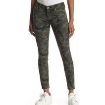 [해외]트루릴리젼여자명품청바지20124567 TRUE RELIGION HALLE MID RISE SUPER SKINNY OLIVE CAMO JEANS SIZE W26 139