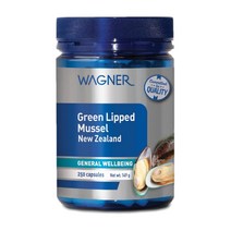 Wagner 와그너 뉴질랜드 초록홍합 500mg 250캡슐 Green Lipped Mussel New Zealand, 1개