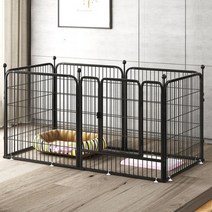 애견 철제 펜스 (90cmx100cm) (블랙), 상세페이지 참조, 상세페이지 참조