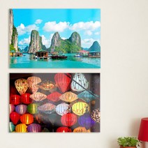 데코밍샵아크릴액자_베트남풍경(대형)_아크릴액자, 3.하롱베이