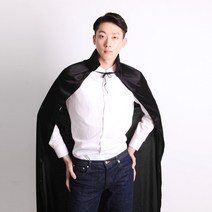 할로윈 뱀파이어 망토-성인용 (블랙), 레드, 옵션선택