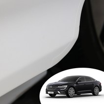 더뉴SM6 도어 하단 코너 PPF 도장 기스 흠집 긁힘 방지 자동차 투명 보호필름 4매