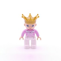 요고요 듀플로 호환 동물 사람 공룡 피규어, C.사람-34. 여왕