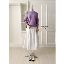 코지 여자 베이직 라운드넥 루즈핏 4가지 컬러풀 니트